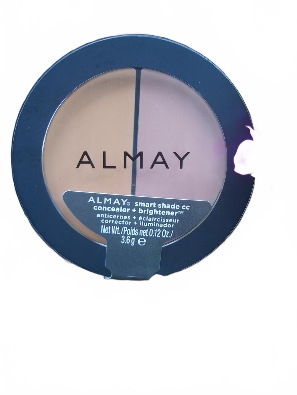 LOT 2 PACK ALMAY SMART SHADE CC CONCEALER & BRIGHTENER DUO, #200 LIGHT/MEDIUM